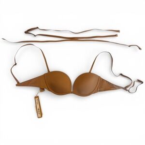 SKIMS Multi Way‎ Underwire Bra Sienna 34A Strapless Convertible